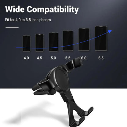 Car Air Outlet Mobile Phone Holder, Car Navigation Bracket for Air Vent, Universal 360 Degree Rotatable Phone Holder Mount